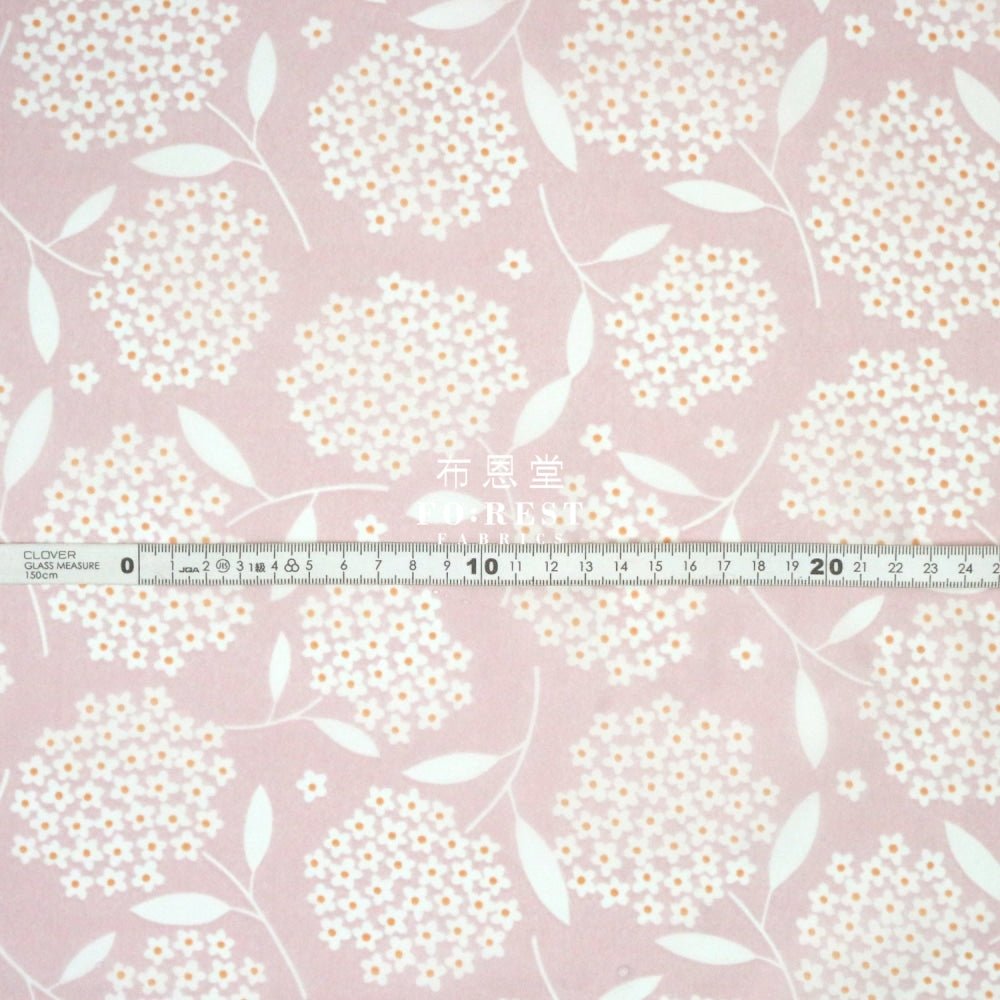 Nylon Waterproof - Flower 薄防水Pink - FO:REST Fabric 布恩堂Liberty fabrictana lawnjapanese fabricykk zipper