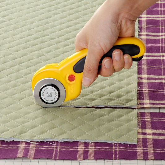 OLFA 45mm L Rotary Cutter 裁布滾刀 - FO:REST Fabric 布恩堂Liberty fabrictana lawnjapanese fabricykk zipper