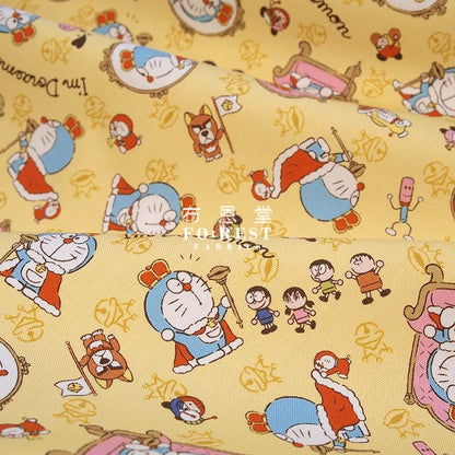 Oxford - Doraemon 50Th Anniversary Fabric (Member) A Ligth Yellow