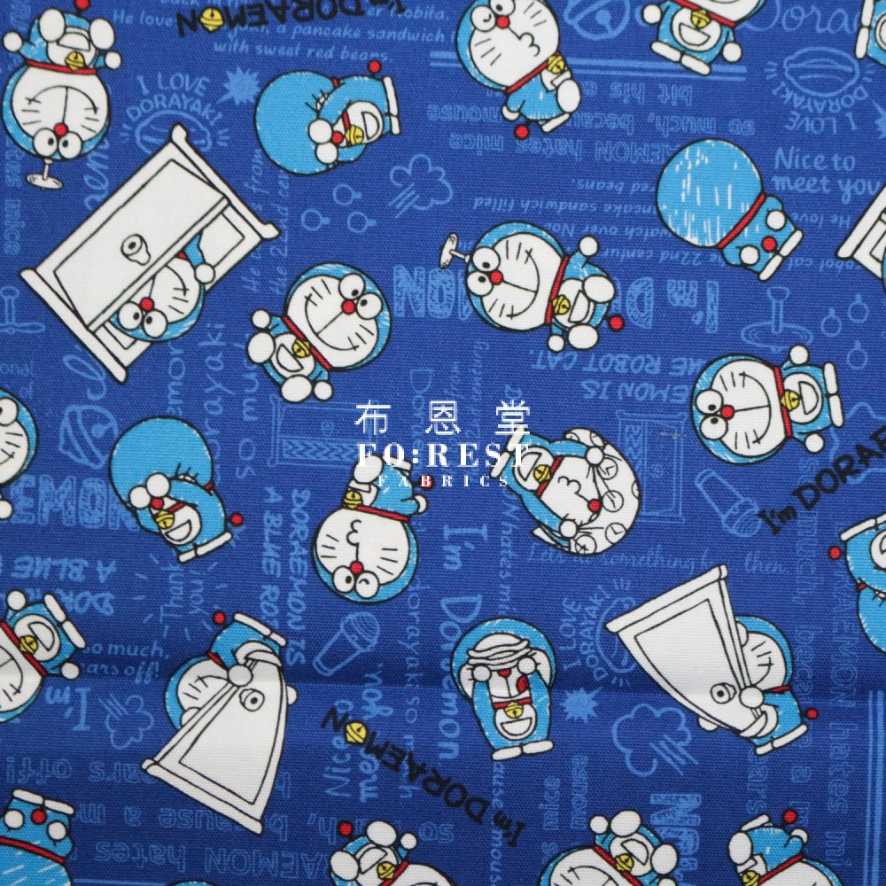 Oxford - Doraemon Blue Fabric (Member)