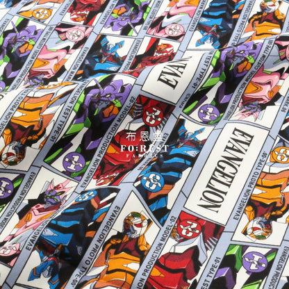 oxford - eva 新世紀福音戰士 fabric Milky (member) - FO:REST Fabric 布恩堂Liberty fabrictana lawnjapanese fabricykk zipper