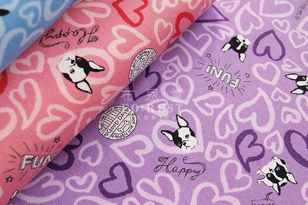 Oxford - french bulldog fabric - FO:REST Fabric 布恩堂Liberty fabrictana lawnjapanese fabricykk zipper
