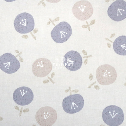 Oxford - Little Flower Fabric Lt.khaki Oxford