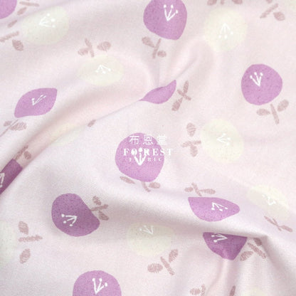 Oxford - Little flower fabric LT.Purple - FO:REST Fabric 布恩堂Liberty fabrictana lawnjapanese fabricykk zipper