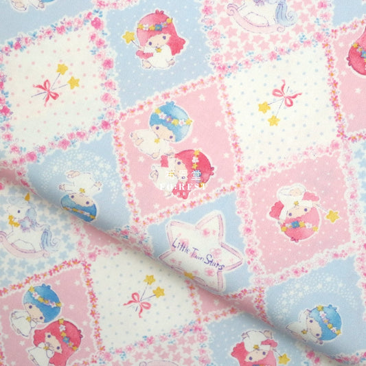 Oxford - Little Twins Star Cherry Fabric (Member)