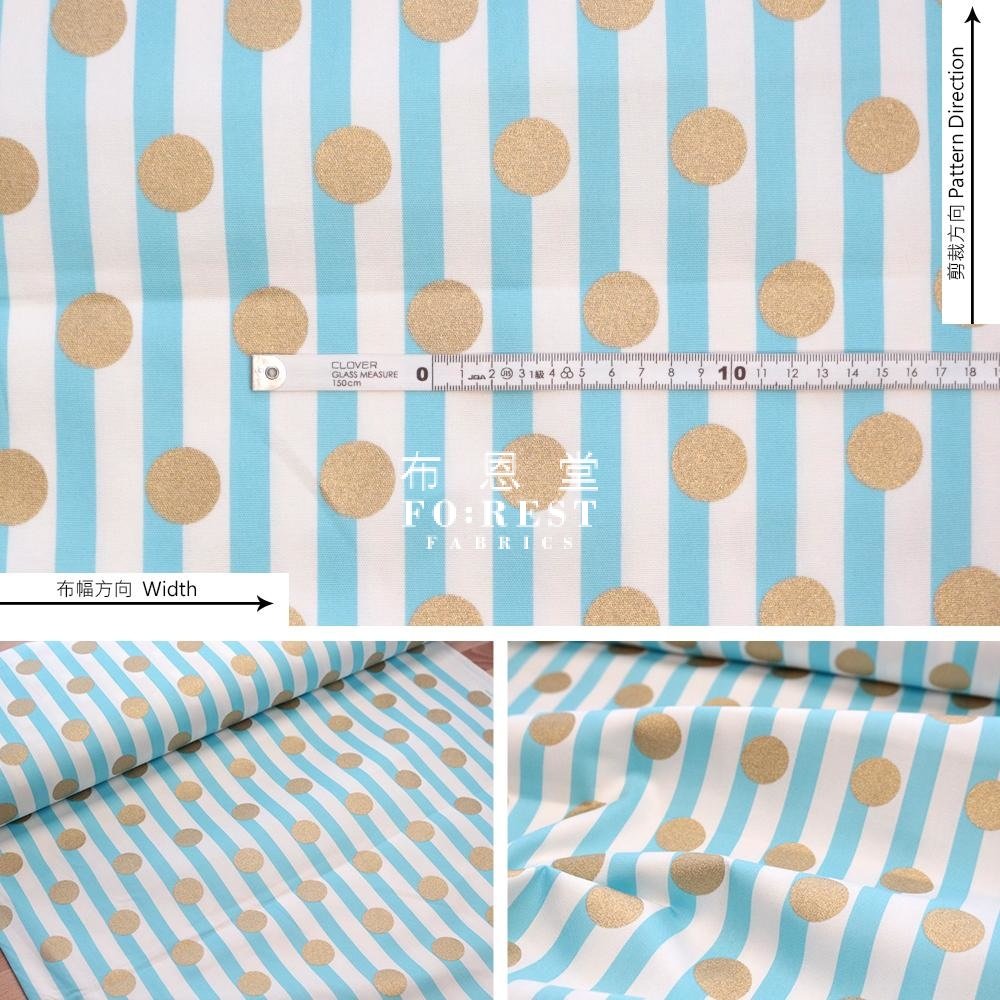 oxford - Mix and match dot strip fabric - FO:REST Fabric 布恩堂Liberty fabrictana lawnjapanese fabricykk zipper