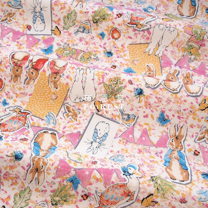 Oxford - Peter Rabbit Fabric (Member) 1 A Pink