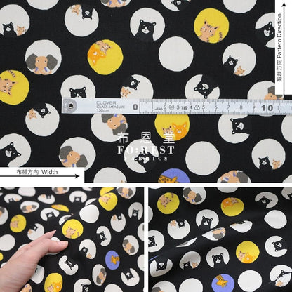 Oxford - Small round window fabric - FO:REST Fabric 布恩堂Liberty fabrictana lawnjapanese fabricykk zipper