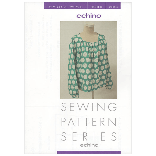 Paper Pattern | Echino gather pullover - FO:REST Fabric 布恩堂Liberty fabrictana lawnjapanese fabricykk zipper