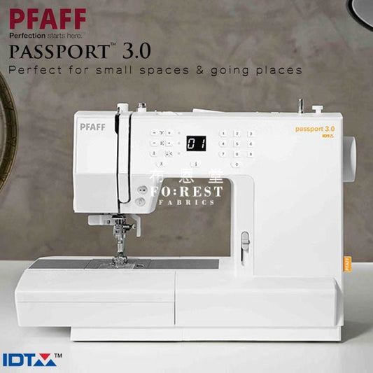PFAFF® - passport™ 3.0 - FO:REST Fabric 布恩堂Liberty fabrictana lawnjapanese fabricykk zipper