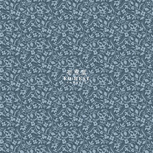 Quilting Liberty - Annabelle Bailey Navy Lasenby Cotton