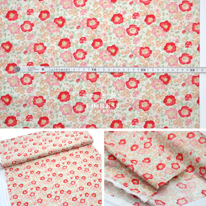 Quilting Liberty - Coastal Flowers C Lasenby Cotton