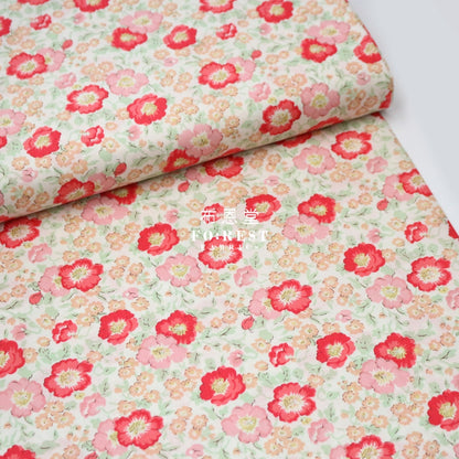 Quilting Liberty - Coastal Flowers C Lasenby Cotton
