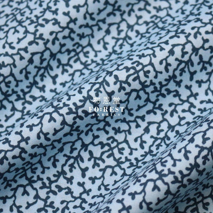 Quilting Liberty - Corallium A - FO:REST Fabric 布恩堂Liberty fabrictana lawnjapanese fabricykk zipper