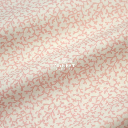 Quilting Liberty - Corallium D - FO:REST Fabric 布恩堂Liberty fabrictana lawnjapanese fabricykk zipper
