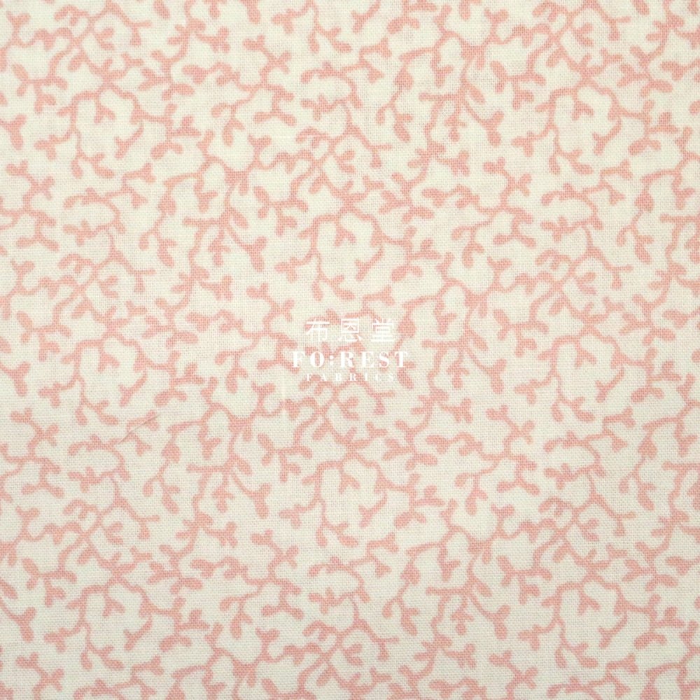 Quilting Liberty - Corallium D - FO:REST Fabric 布恩堂Liberty fabrictana lawnjapanese fabricykk zipper
