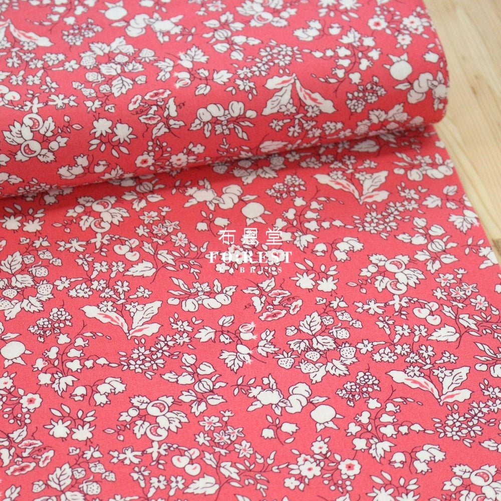 Quilting Liberty - Fruit Silhouette A - FO:REST Fabric 布恩堂Liberty fabrictana lawnjapanese fabricykk zipper