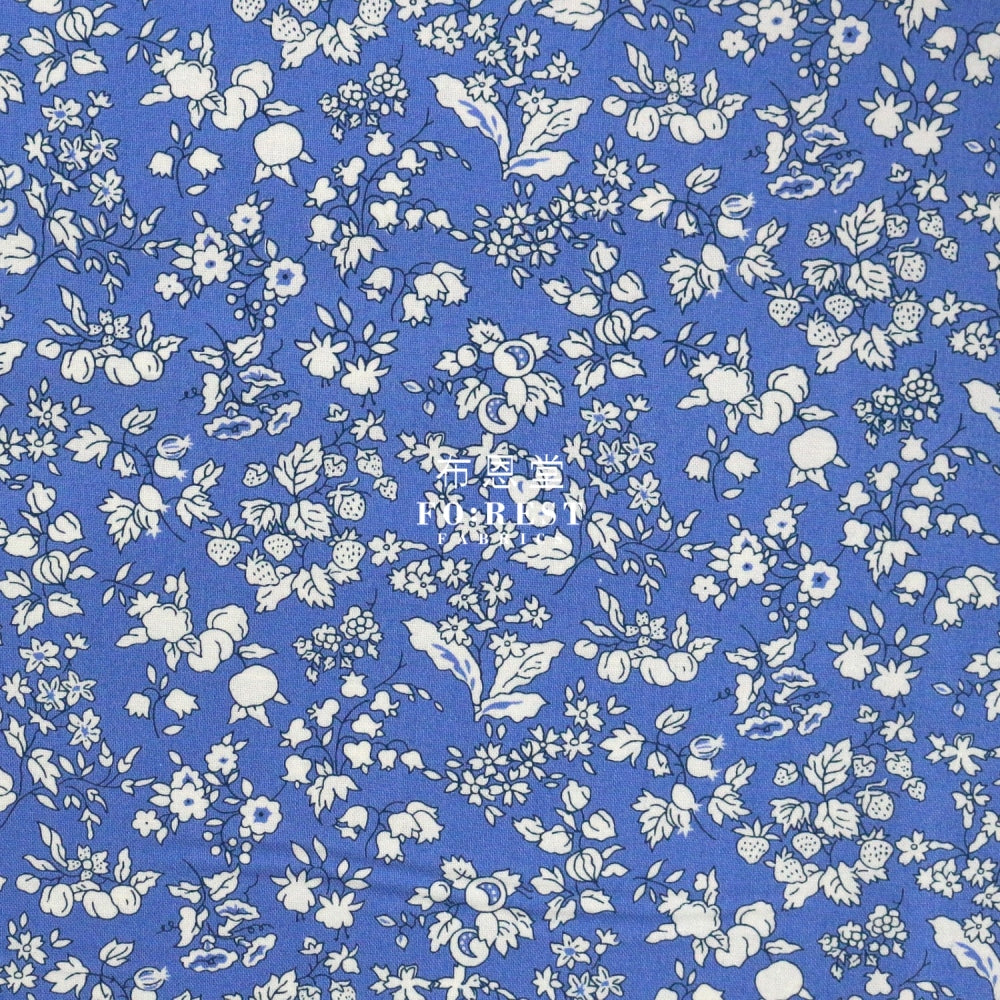 Quilting Liberty - Fruit Silhouette B Lasenby Cotton