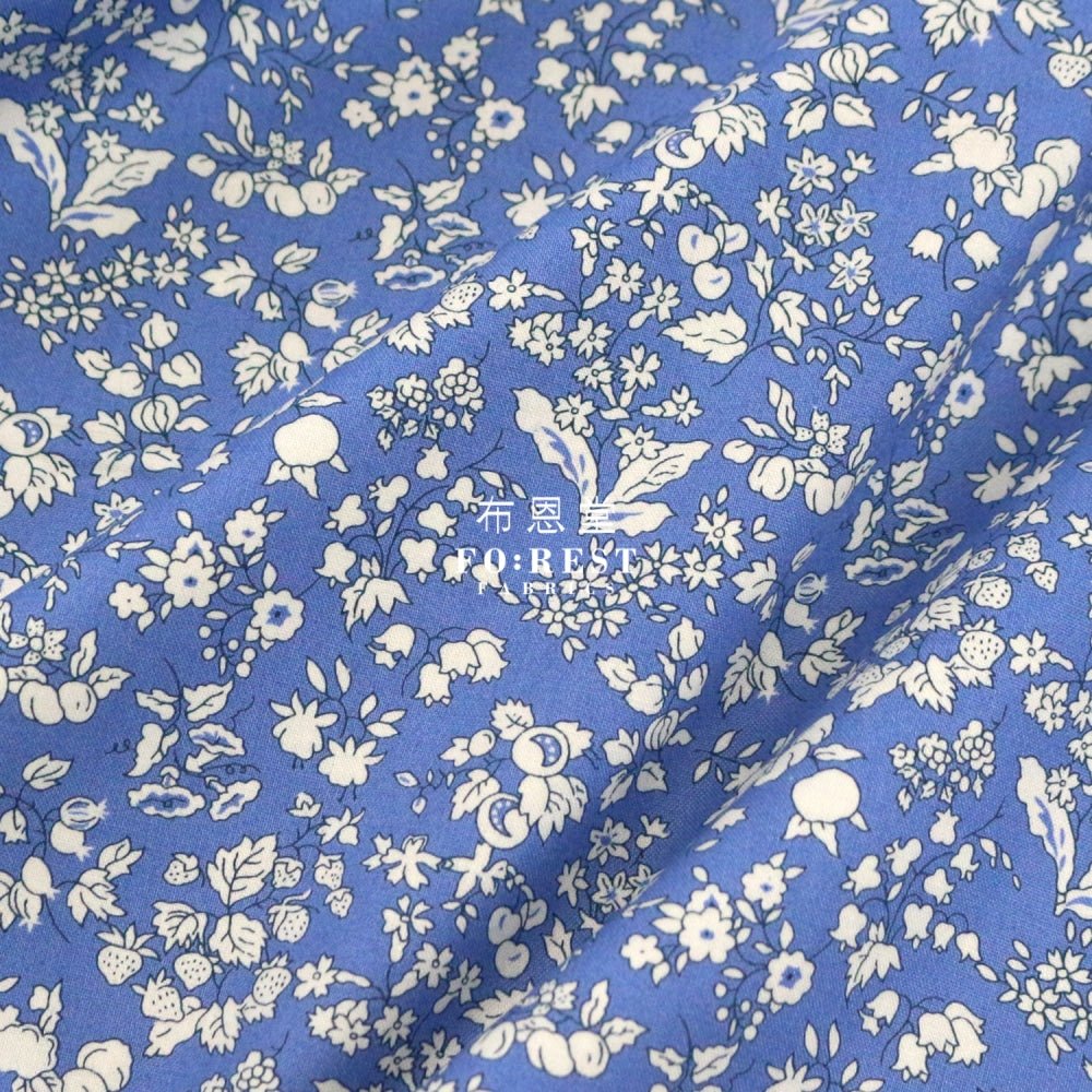 Quilting Liberty - Fruit Silhouette B - FO:REST Fabric 布恩堂Liberty fabrictana lawnjapanese fabricykk zipper