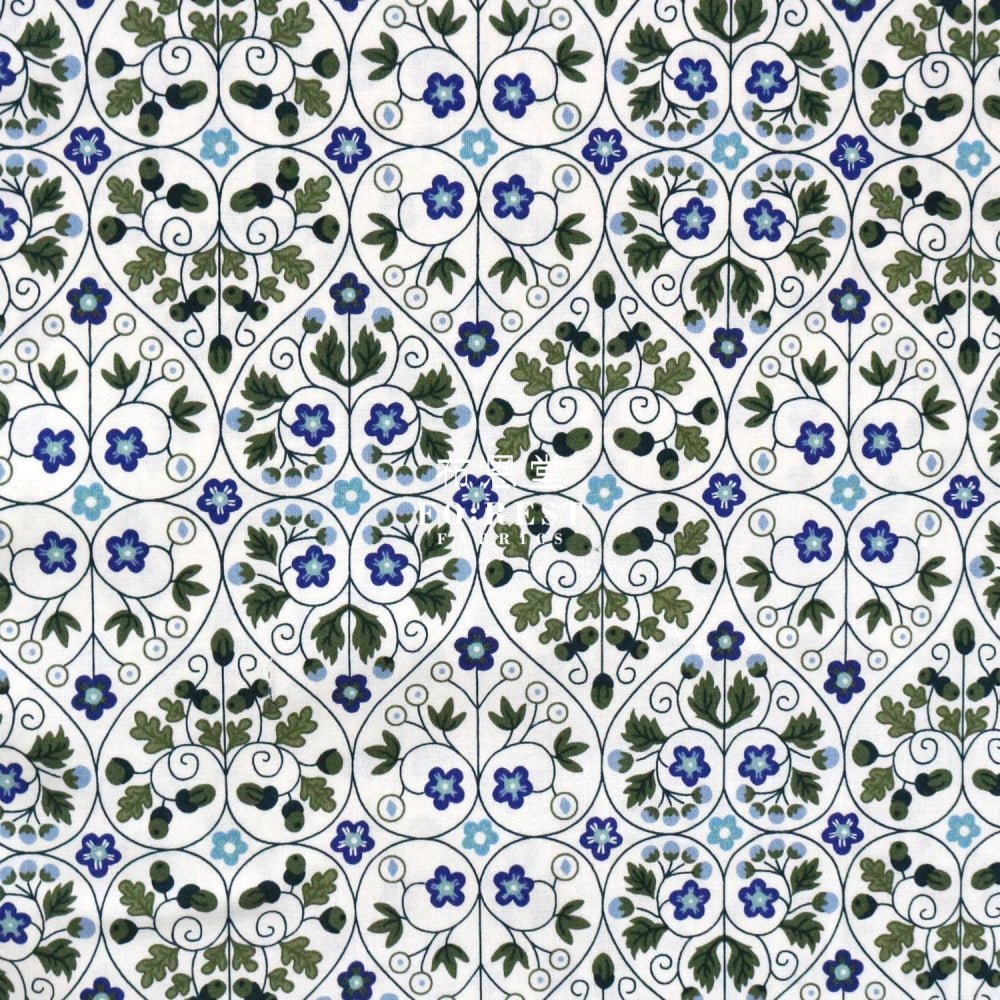 Quilting Liberty - Garden Gates A - FO:REST Fabric 布恩堂Liberty fabrictana lawnjapanese fabricykk zipper