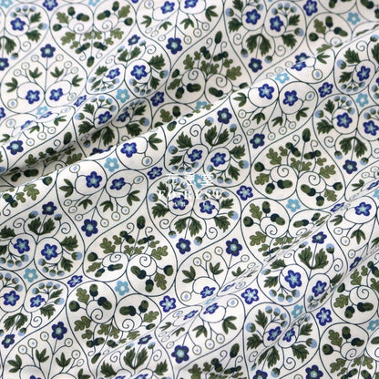 Quilting Liberty - Garden Gates A - FO:REST Fabric 布恩堂Liberty fabrictana lawnjapanese fabricykk zipper