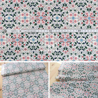 Quilting Liberty - Garden Gates B - FO:REST Fabric 布恩堂Liberty fabrictana lawnjapanese fabricykk zipper