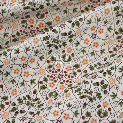 Quilting Liberty - Garden Gates C - FO:REST Fabric 布恩堂Liberty fabrictana lawnjapanese fabricykk zipper
