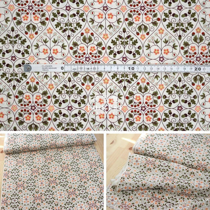 Quilting Liberty - Garden Gates C - FO:REST Fabric 布恩堂Liberty fabrictana lawnjapanese fabricykk zipper