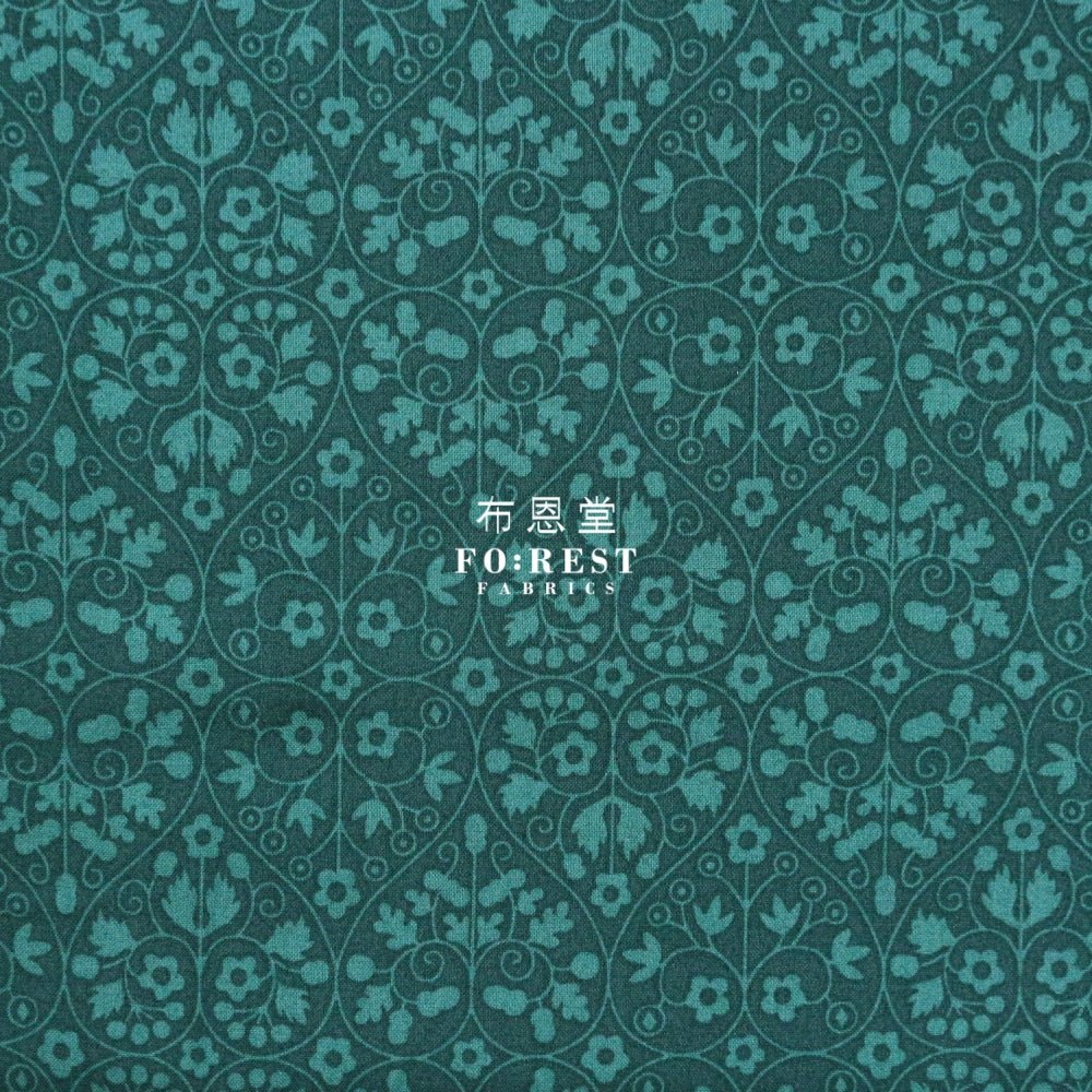 Quilting Liberty - Gate Shadow B - FO:REST Fabric 布恩堂Liberty fabrictana lawnjapanese fabricykk zipper