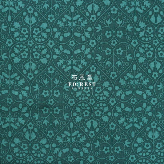 Quilting Liberty - Gate Shadow B - FO:REST Fabric 布恩堂Liberty fabrictana lawnjapanese fabricykk zipper