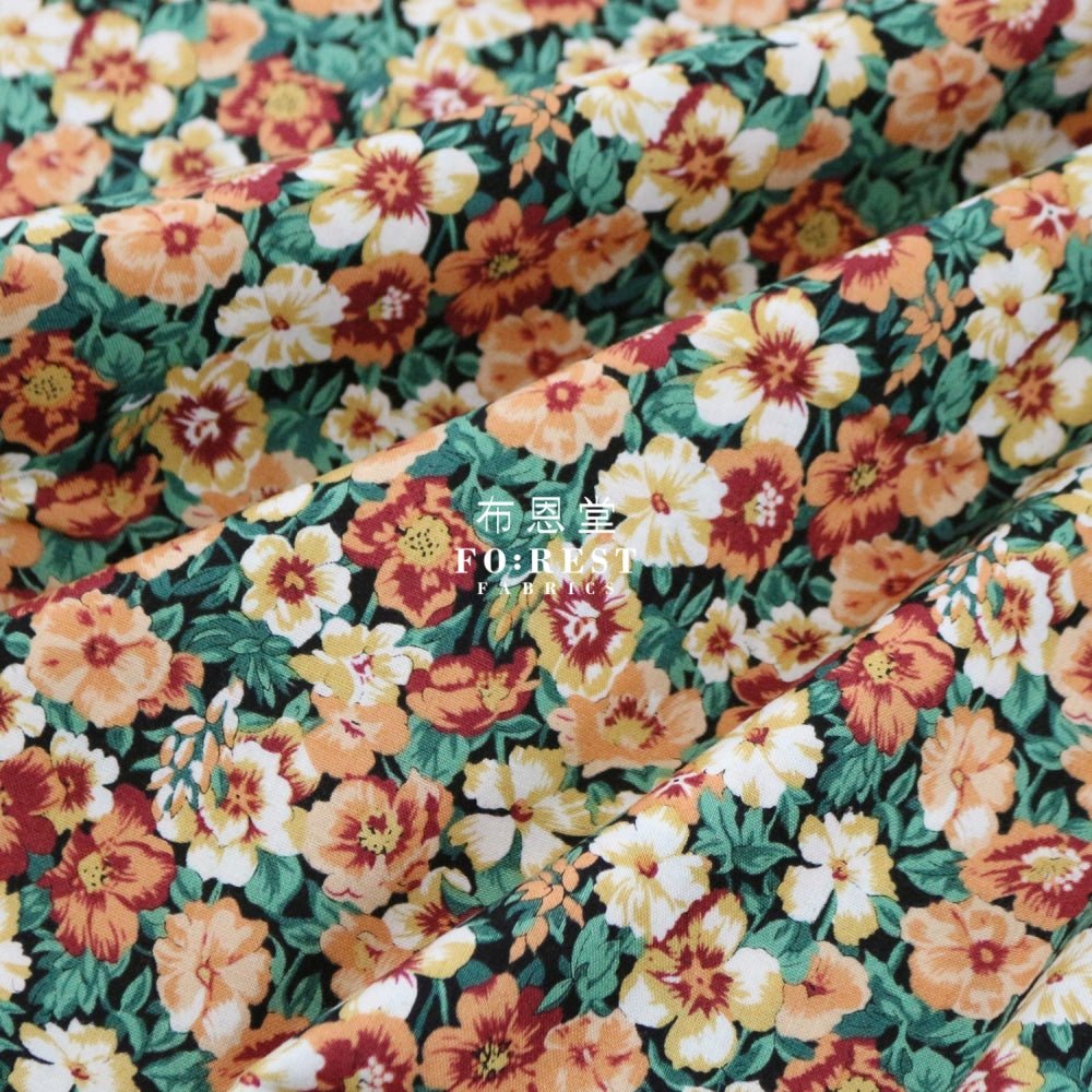 Quilting Liberty - Peach Bloom B - FO:REST Fabric 布恩堂Liberty fabrictana lawnjapanese fabricykk zipper
