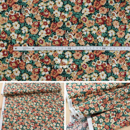 Quilting Liberty - Peach Bloom B - FO:REST Fabric 布恩堂Liberty fabrictana lawnjapanese fabricykk zipper
