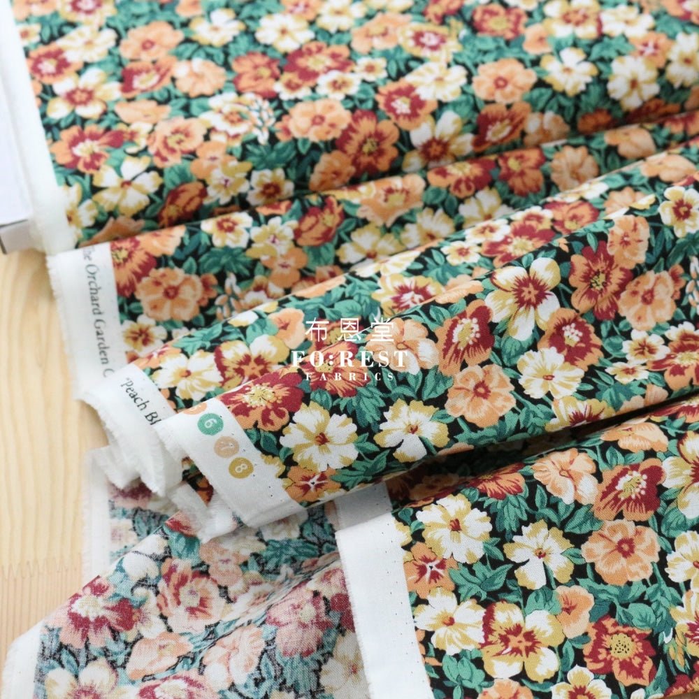 Quilting Liberty - Peach Bloom B - FO:REST Fabric 布恩堂Liberty fabrictana lawnjapanese fabricykk zipper