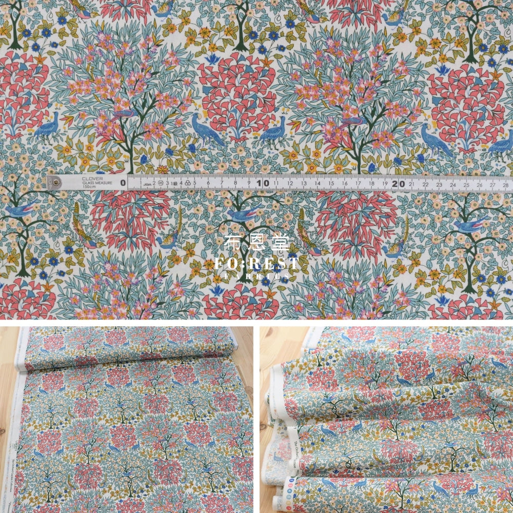 Quilting Liberty - Pheasant Forest A Lasenby Cotton