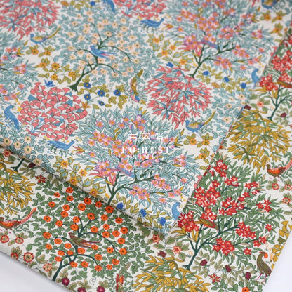 Quilting Liberty - Pheasant Forest A Lasenby Cotton