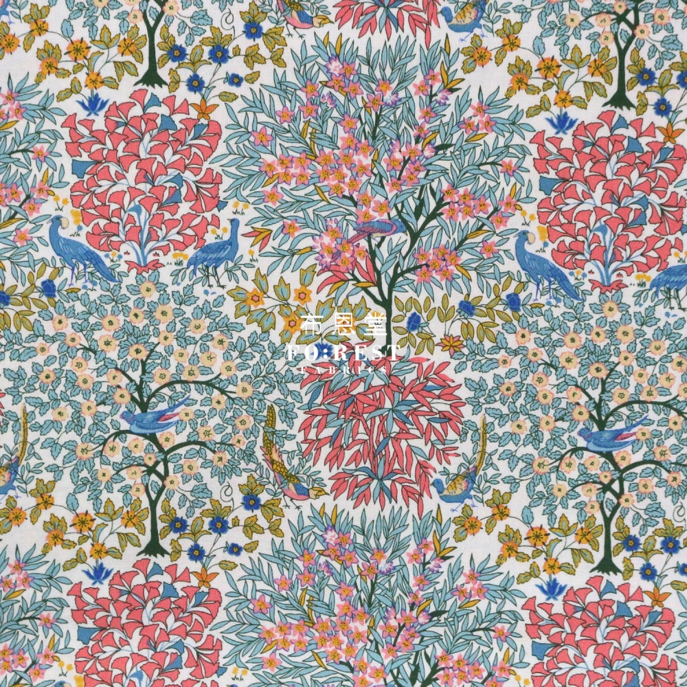 Quilting Liberty - Pheasant Forest A Lasenby Cotton