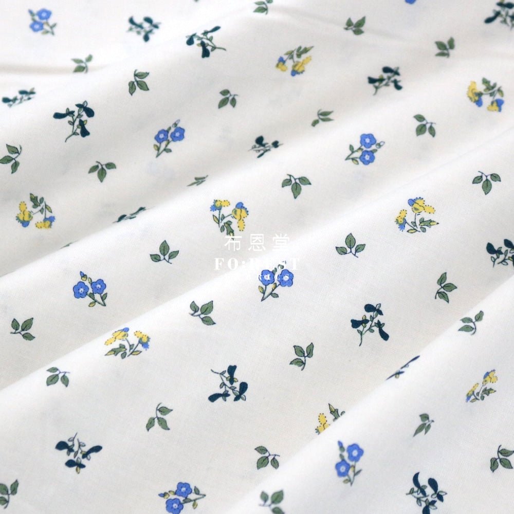 Quilting Liberty - Pome Blossom A - FO:REST Fabric 布恩堂Liberty fabrictana lawnjapanese fabricykk zipper
