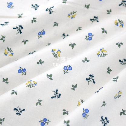 Quilting Liberty - Pome Blossom A - FO:REST Fabric 布恩堂Liberty fabrictana lawnjapanese fabricykk zipper