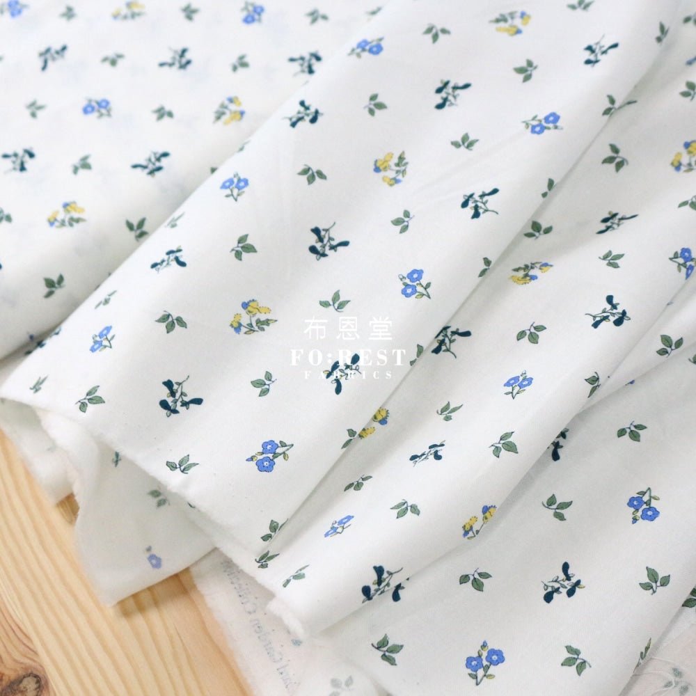 Quilting Liberty - Pome Blossom A - FO:REST Fabric 布恩堂Liberty fabrictana lawnjapanese fabricykk zipper