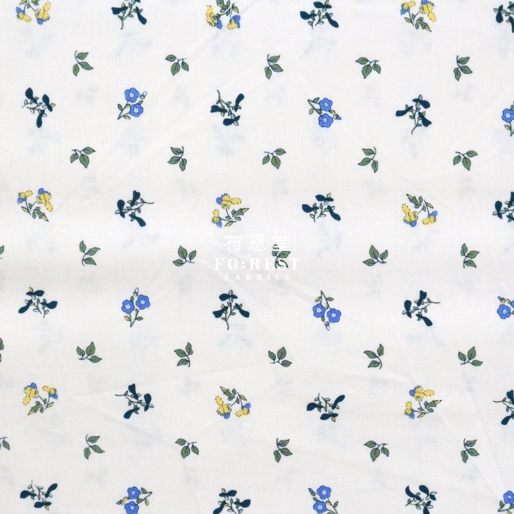 Quilting Liberty - Pome Blossom A - FO:REST Fabric 布恩堂Liberty fabrictana lawnjapanese fabricykk zipper