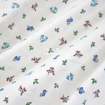 Quilting Liberty - Pome Blossom B - FO:REST Fabric 布恩堂Liberty fabrictana lawnjapanese fabricykk zipper