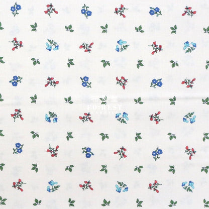 Quilting Liberty - Pome Blossom B - FO:REST Fabric 布恩堂Liberty fabrictana lawnjapanese fabricykk zipper