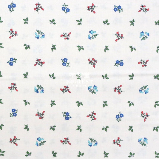 Quilting Liberty - Pome Blossom B - FO:REST Fabric 布恩堂Liberty fabrictana lawnjapanese fabricykk zipper