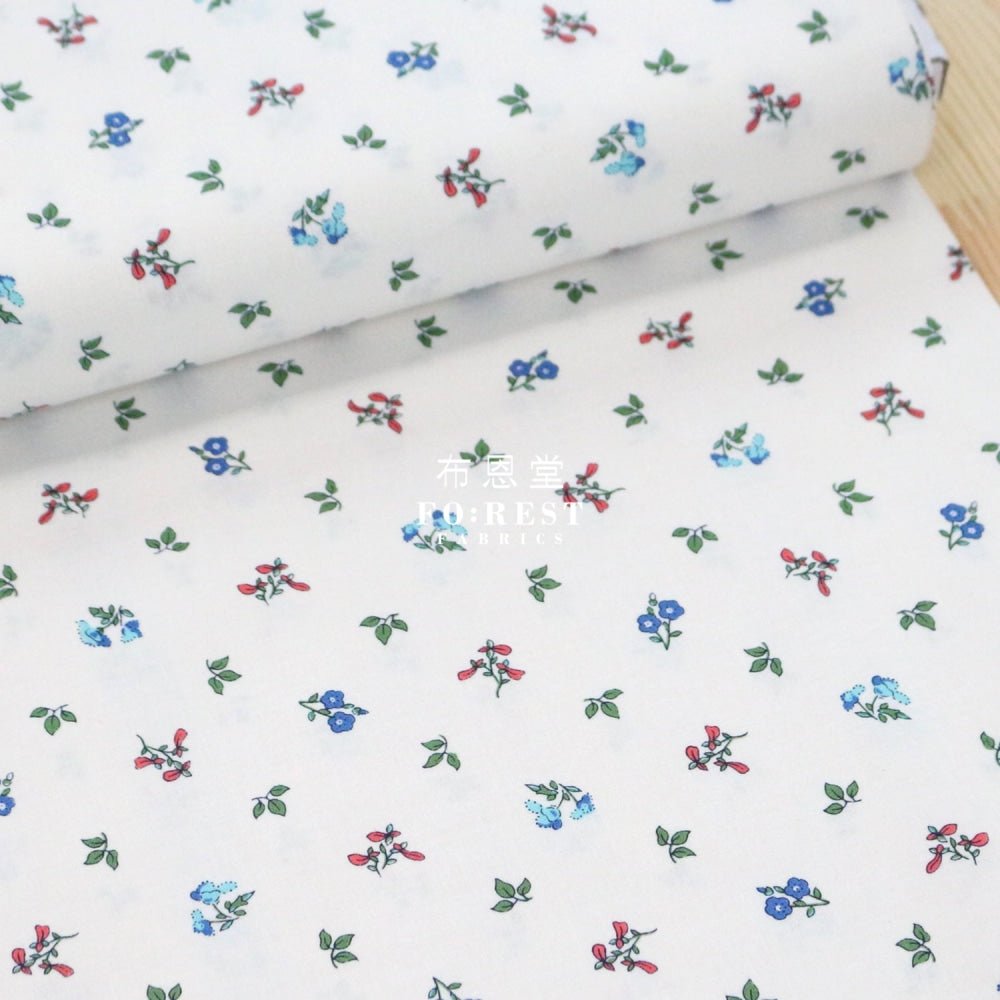 Quilting Liberty - Pome Blossom B - FO:REST Fabric 布恩堂Liberty fabrictana lawnjapanese fabricykk zipper