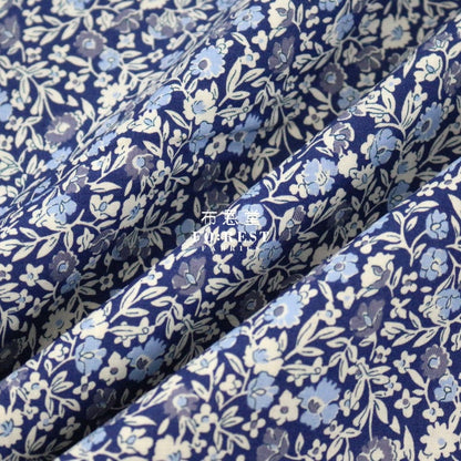 Quilting Liberty - Primula Dawn A - FO:REST Fabric 布恩堂Liberty fabrictana lawnjapanese fabricykk zipper