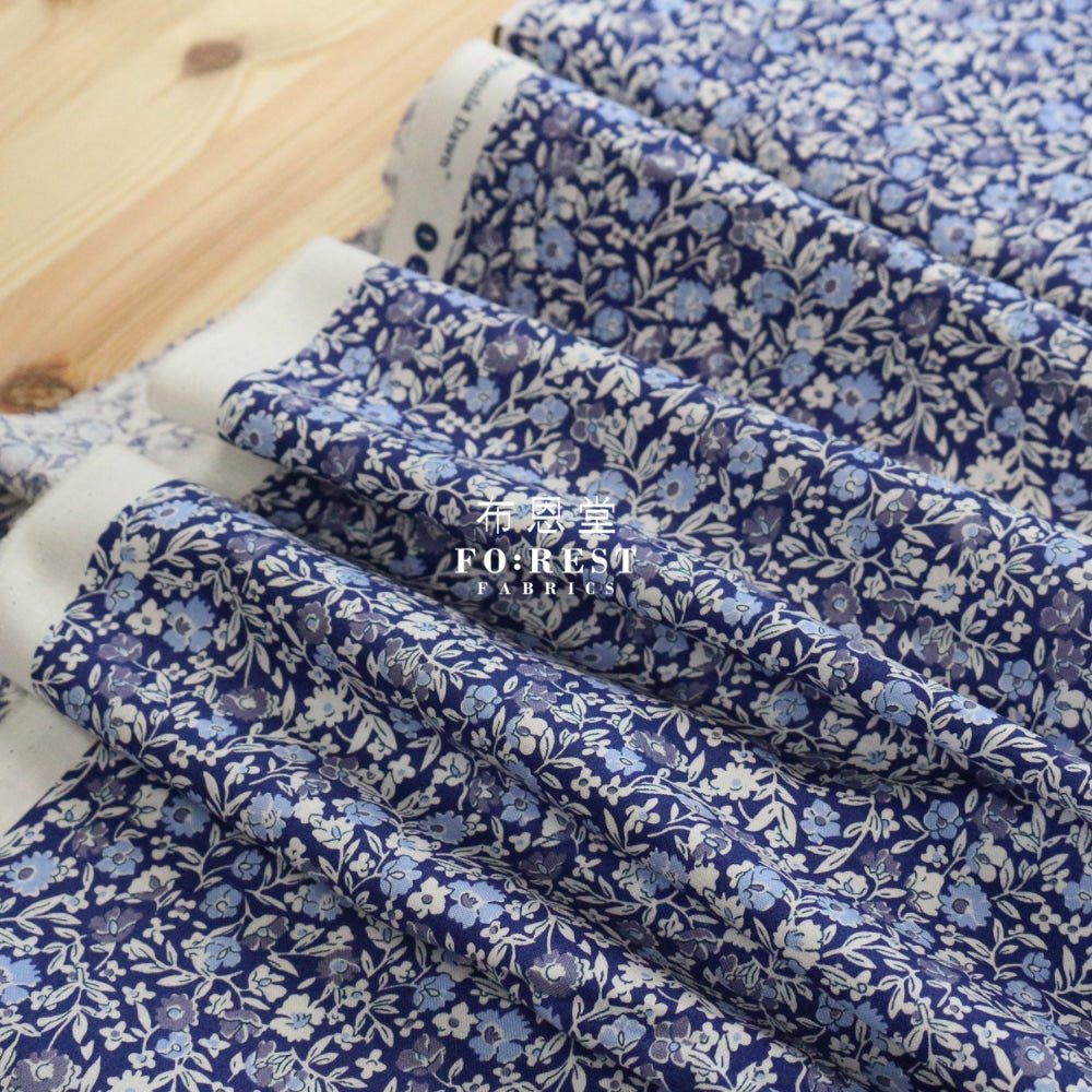 Quilting Liberty - Primula Dawn A - FO:REST Fabric 布恩堂Liberty fabrictana lawnjapanese fabricykk zipper