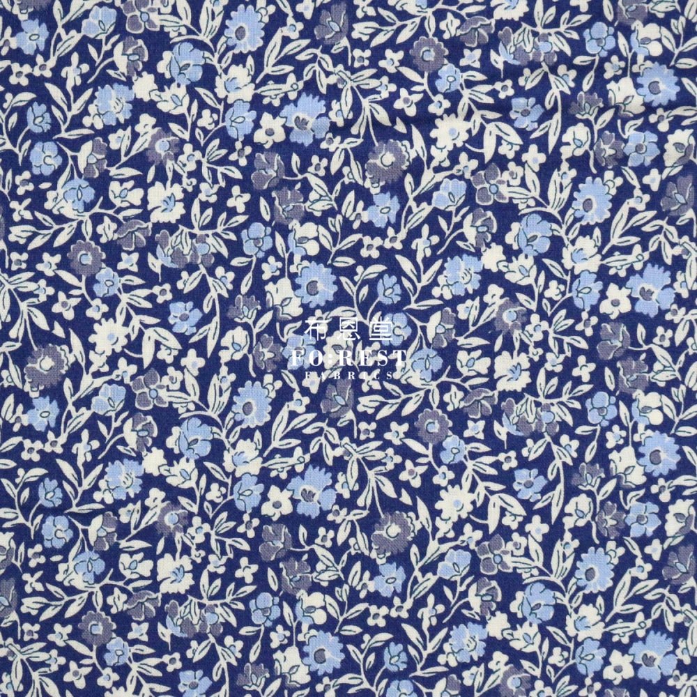Quilting Liberty - Primula Dawn A - FO:REST Fabric 布恩堂Liberty fabrictana lawnjapanese fabricykk zipper