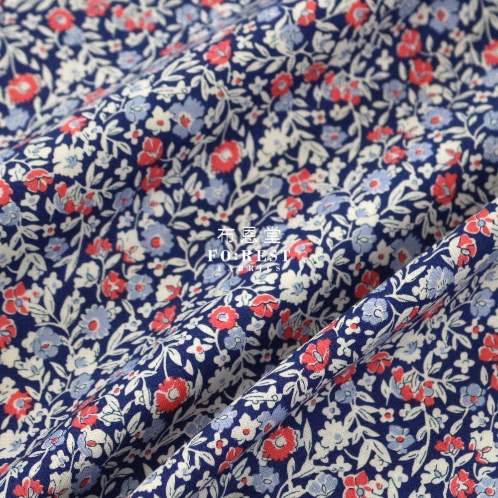 Quilting Liberty - Primula Dawn B - FO:REST Fabric 布恩堂Liberty fabrictana lawnjapanese fabricykk zipper