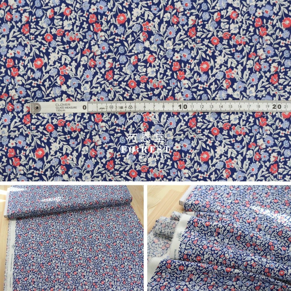 Quilting Liberty - Primula Dawn B - FO:REST Fabric 布恩堂Liberty fabrictana lawnjapanese fabricykk zipper