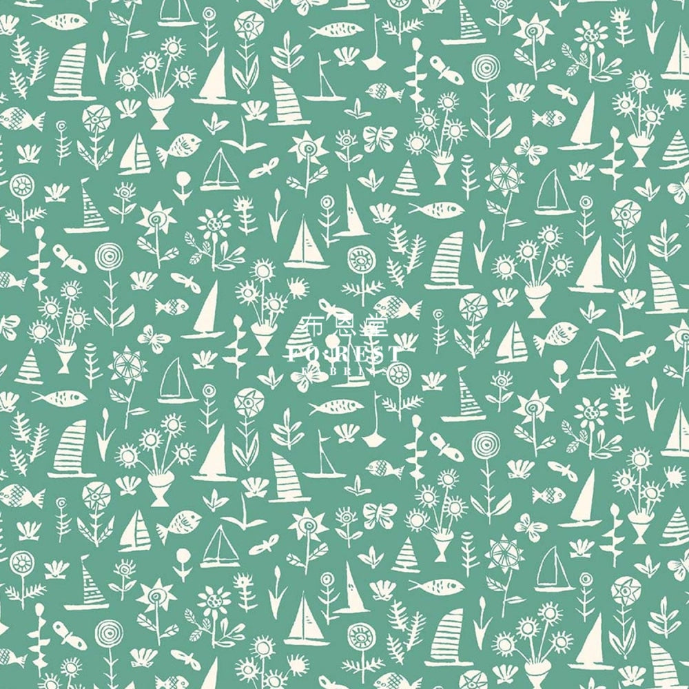 Quilting Liberty - Sealife E Lasenby Cotton